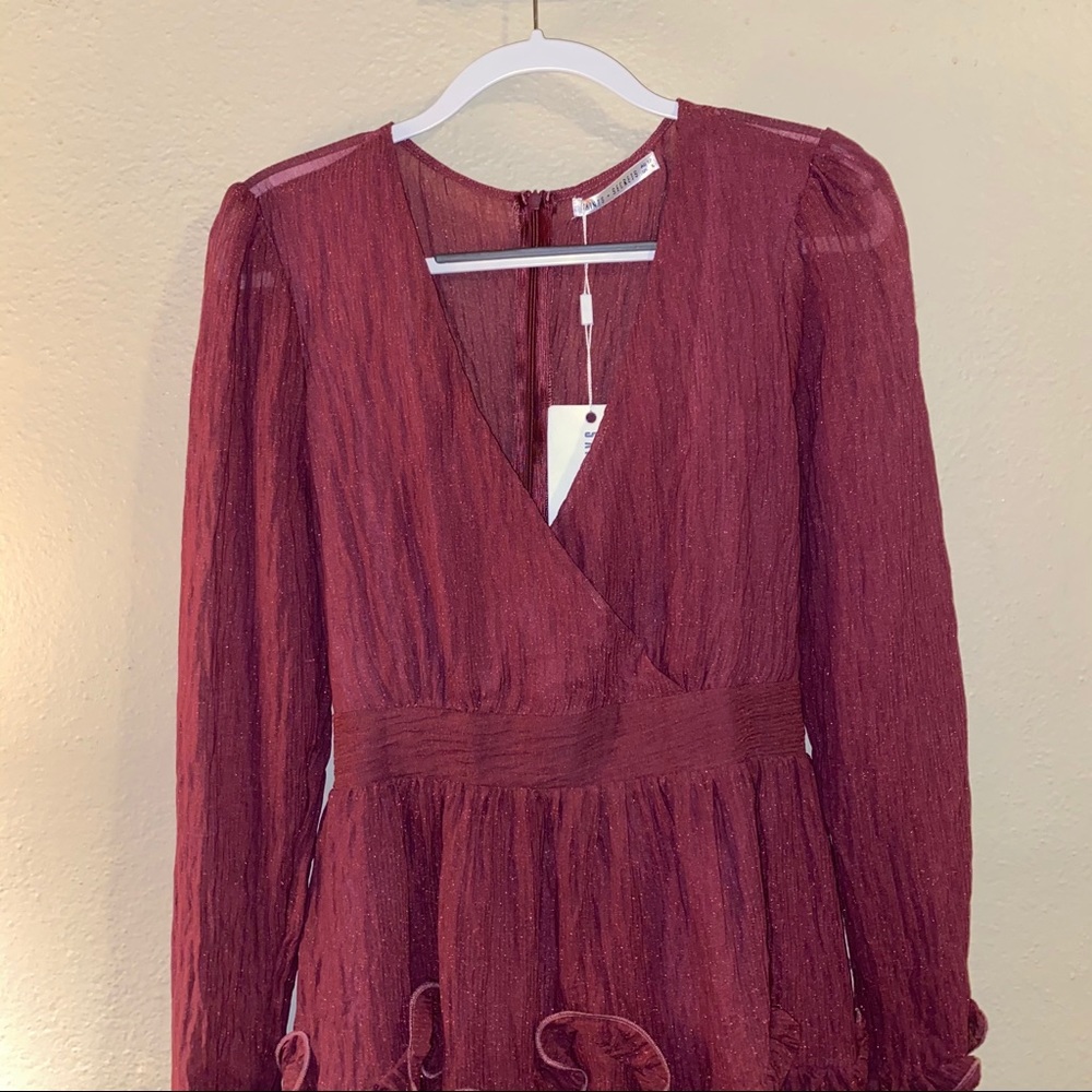 Red Longsleeve Dress